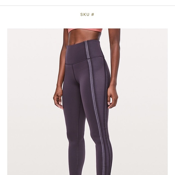RARE: purple lululemon leggings - Picture 4 of 4